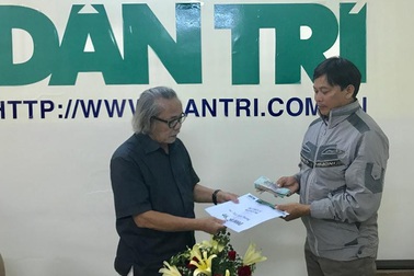 Trao hơn 46 triệu đồng đến gia đình anh Hồ Thanh Phương