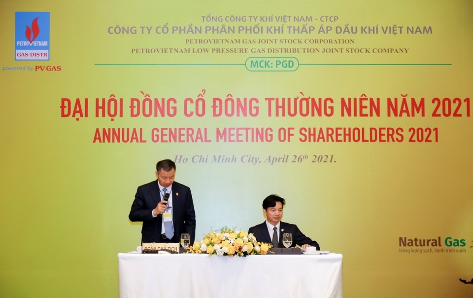 ĐHĐCĐ năm 2011 của PV GAS D: Thông qua 12 tờ trình, chia cổ tức 20% vốn điều lệ - 1 ĐHĐCĐ năm 2011 của PV GAS D: Thông qua 12 tờ trình, chia cổ tức 20% vốn điều lệ - 1