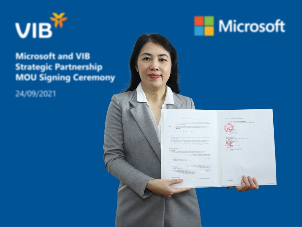 VIB hợp tác Microsoft tạo bứt phá tốc độ dịch vụ và đổi mới sáng tạo - 2 VIB hợp tác Microsoft tạo bứt phá tốc độ dịch vụ và đổi mới sáng tạo - 2