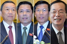 Bộ trưởng Công an, Xây dựng, Văn hoá, Giao thông được chọn trả lời chất vấn