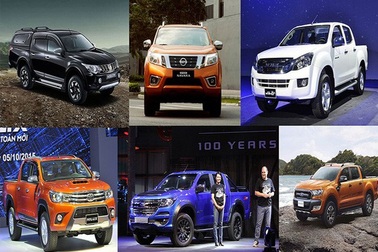 Tăng phí trước bạ: Xe bán tải tăng giá bao nhiêu?