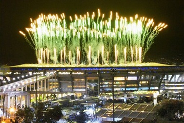 Những màn pháo hoa rực rỡ tạm biệt Olympic Rio 2016