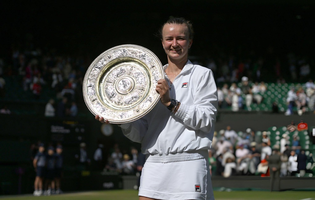 Barbora Krejcikova lần đầu vô địch đơn nữ Wimbledon - 1