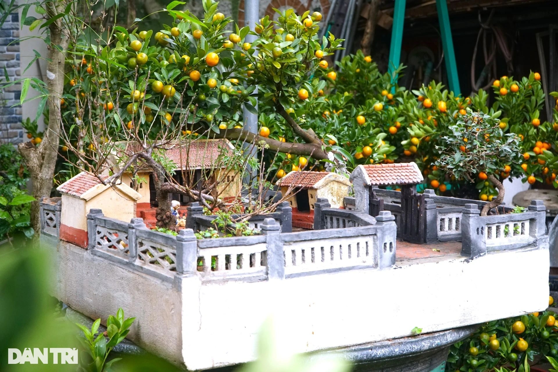 Siêu phẩm tiểu cảnh nhà Bắc Bộ, ai nhìn cũng muốn về quê ăn Tết - 1 Siêu phẩm tiểu cảnh nhà Bắc Bộ, ai nhìn cũng muốn về quê ăn Tết - 1