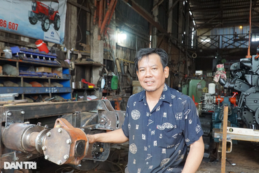 Kỹ sư "bằng vợ cấp" tạo ra nhiều máy móc giá trị, bán đi cả nước ngoài