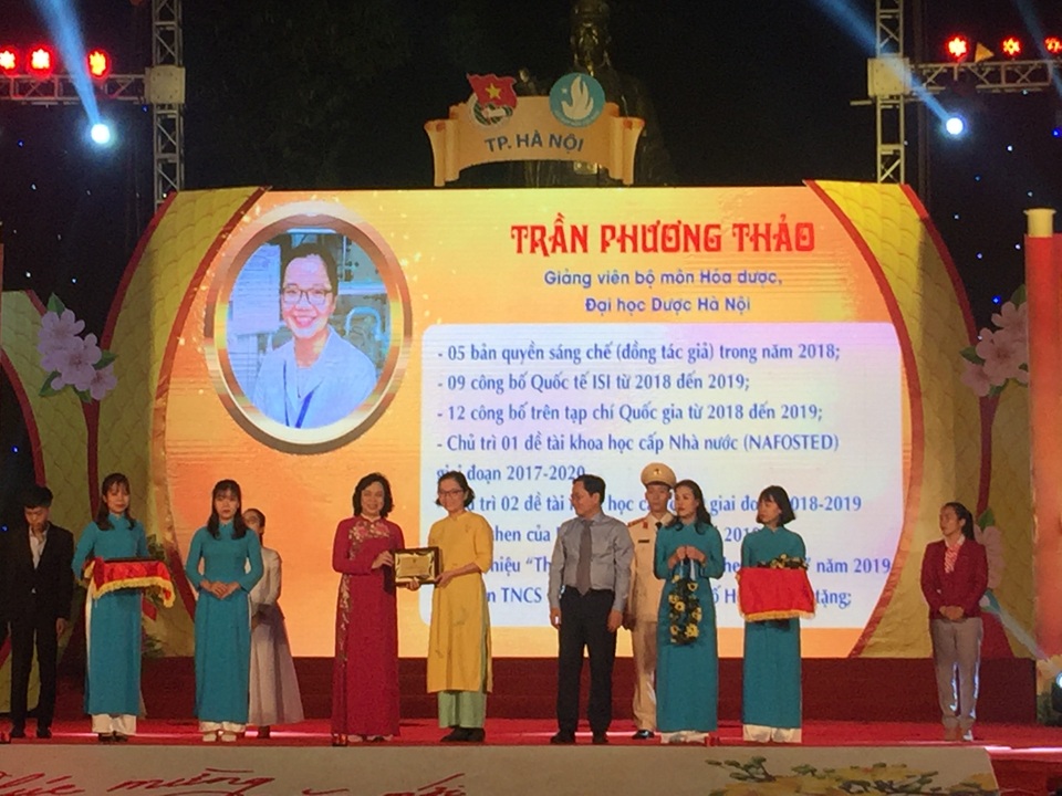 Vinh danh 10 Gương mặt trẻ Thủ đô tiêu biểu 2019 - 4 Vinh danh 10 Gương mặt trẻ Thủ đô tiêu biểu 2019 - 4