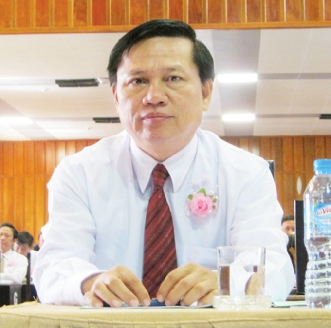 Ông Nguyễn Văn Bon Giám đốc Sở LĐ-TB&XH Long An