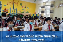Xu hướng mới trong tuyển sinh lớp 6 năm học 2022-2023
