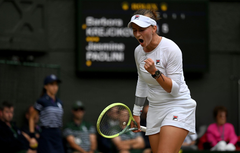 Barbora Krejcikova lần đầu vô địch đơn nữ Wimbledon - 2