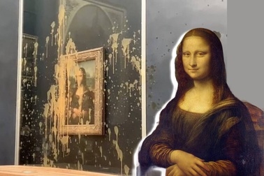 Siêu phẩm "Mona Lisa" bị hắt súp