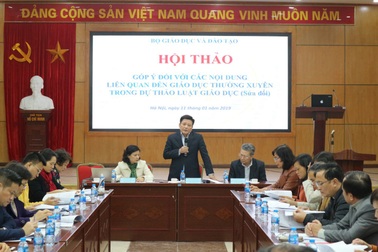 Kiến nghị đưa giáo dục người lớn thành một ngành học trong trường đại học