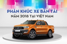 Phân khúc bán tải năm 2018: Lao đao vì chính sách thay đổi