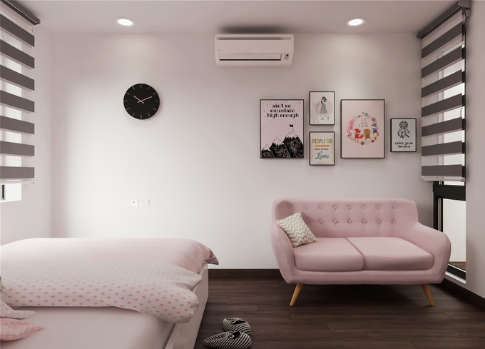 Ngỡ ngàng với diện mạo mới của căn hộ chung cư 100m² ở Ecolifety Tây Hồ sau khi được kiến trúc sư tư vấn cải tạo với chi phí 187 triệu - Ảnh 13. Ngỡ ngàng với diện mạo mới của căn hộ chung cư 100m² ở Ecolifety Tây Hồ sau khi được kiến trúc sư tư vấn cải tạo với chi phí 187 triệu - Ảnh 13.