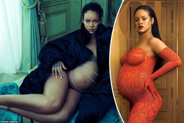 Rihanna - ngôi sao làm thay đổi cách nhìn đối với... bụng bầu