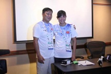 HLV Đặng Anh Tuấn chưa hài lòng về thành tích của Ánh Viên