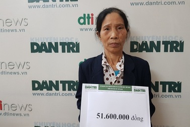 Bạn đọc giúp đỡ gia đình em Nguyễn Thị Hương gần 52 triệu đồng