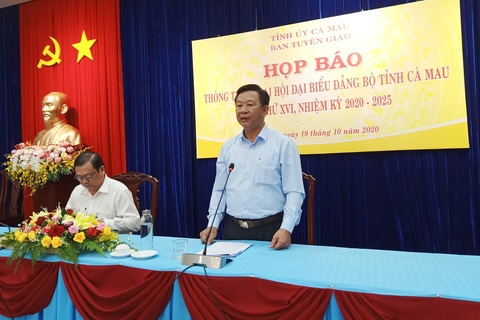 Cà Mau: Đương kim Bí thư Tỉnh ủy và Chủ tịch tỉnh được giới thiệu tái cử