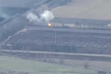 Pháo cối mạnh nhất của Nga phát nổ trong trận tập kích ở Ukraine