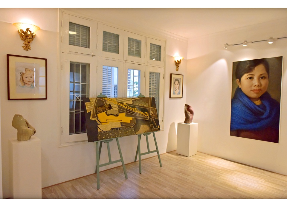 Không gian nghệ thuật trưng bày các công trình sáng tạo nổi tiếng của Hà Nội - 2