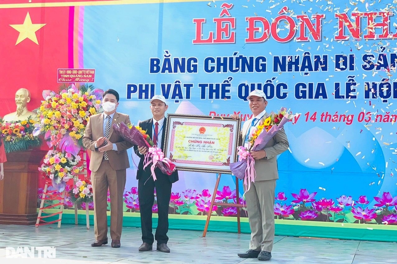 Lễ hội Bà Thu Bồn được công nhận Di sản văn hóa phi vật thể quốc gia - 1