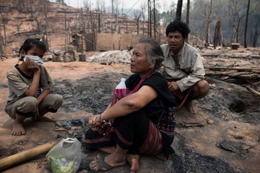 35 người Myanmar chết cháy tại trại tị nạn ở Thái Lan