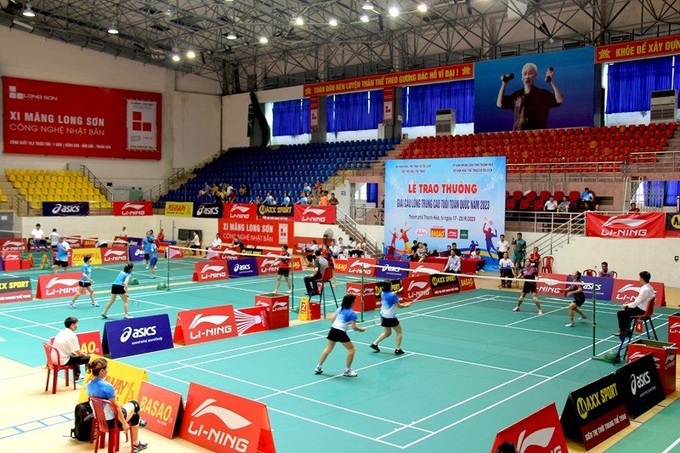 Các VĐV thi đầu tại giải