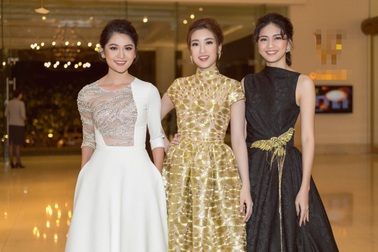 Á hậu Thuỳ Dung xuất hiện sau tin đồn tham gia Miss International 2017