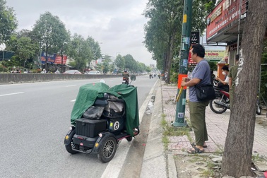 Người bán vé số tử vong trên đường mưu sinh ở TPHCM