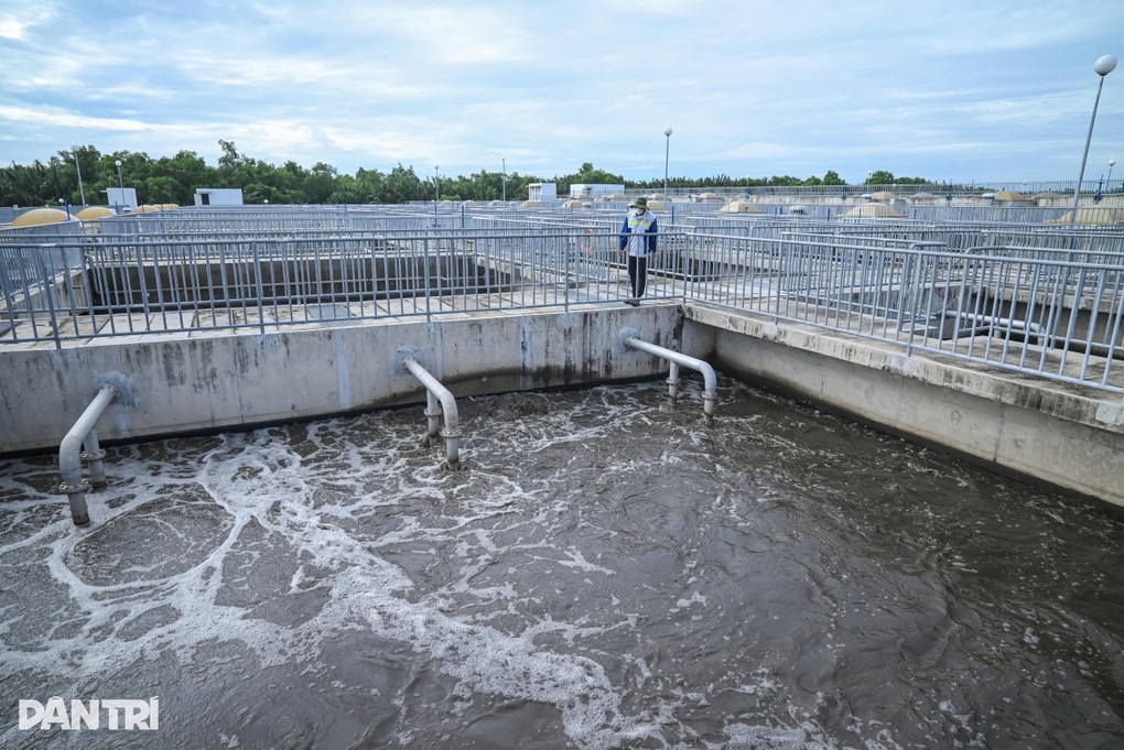 Khánh thành nhà máy xử lý nước thải lớn nhất TPHCM - 3 Khánh thành nhà máy xử lý nước thải lớn nhất TPHCM - 3