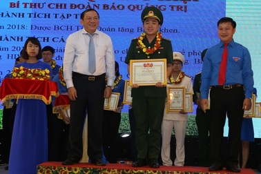 Tuyên dương 30 Đoàn viên, thanh niên tiêu biểu tỉnh Quảng Trị