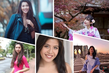 Các “hoa khôi” du học sinh Việt chúc Tết độc giả báo Dân trí