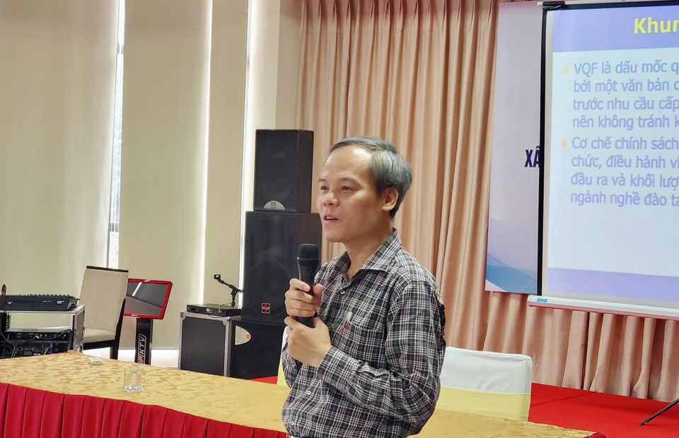Xây dựng khung trình độ quốc gia còn chậm và nhiều vướng mắc - 3 Xây dựng khung trình độ quốc gia còn chậm và nhiều vướng mắc - 3