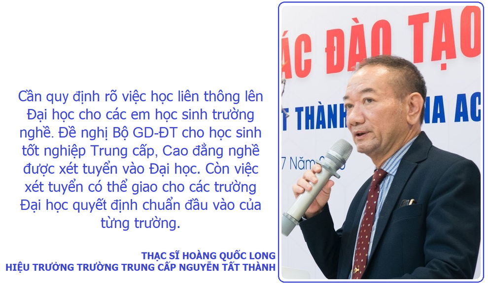 Dạy văn hóa trong trường nghề: Điều cốt yếu là cho học sinh liên thông - 3 Dạy văn hóa trong trường nghề: Điều cốt yếu là cho học sinh liên thông - 3