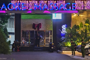 Bộ Công an kiểm tra 2 tụ điểm massage nổi tiếng ở Nha Trang