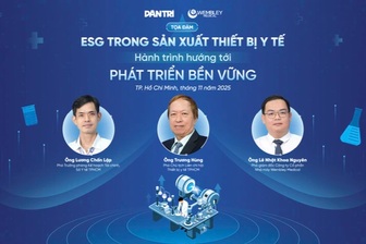 Toạ đàm: Phát triển ESG bền vững trong sản xuất thiết bị y tế