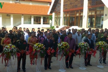 Khai mạc Triển lãm "Đường Hồ Chí Minh huyền thoại" trên đất Lào