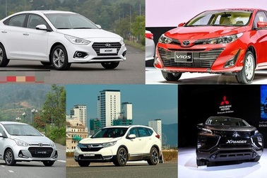 Bất chấp họa "hai cô", nhiều mẫu xe tại Việt Nam vẫn có doanh số "khủng"
