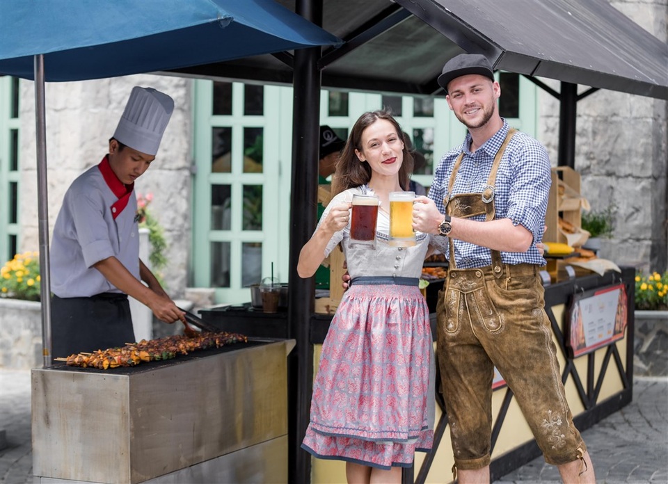 “Đại tiệc” ẩm thực thế giới trên đỉnh Bà Nà - 3 “Đại tiệc” ẩm thực thế giới trên đỉnh Bà Nà - 3