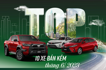 10 ô tô bán chậm tháng 6: Chỉ một mẫu thương hiệu Mỹ, còn lại là xe Nhật