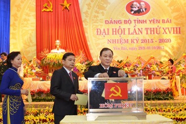 Bí thư Tỉnh ủy Yên Bái tái đắc cử khóa mới