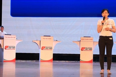 Clip hùng biện của nhóm Tình nguyện trẻ về chủ đề “Thanh niên khởi nghiệp”