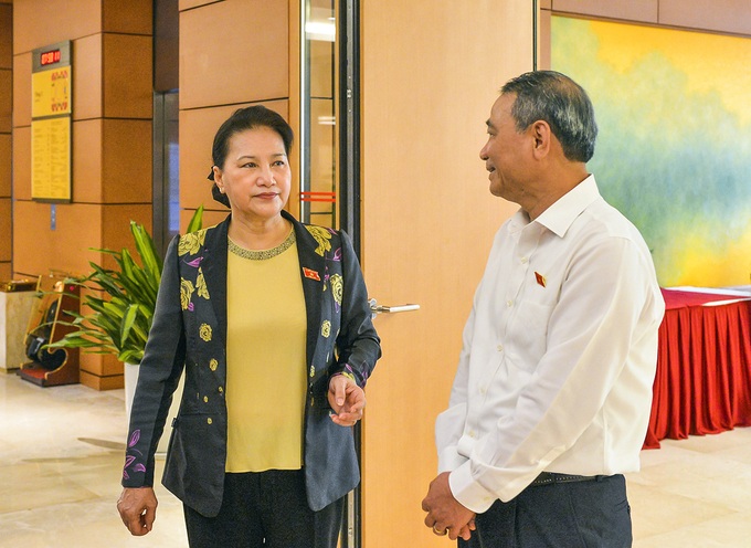 Chủ tịch Quốc hội: Quyết tâm cao đưa đất nước vượt qua khó khăn, nhanh chóng phục hồi kinh tế - Ảnh 2. Chủ tịch Quốc hội: Quyết tâm cao đưa đất nước vượt qua khó khăn, nhanh chóng phục hồi kinh tế - Ảnh 2.