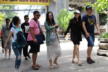 Khách Trung Quốc đến Nha Trang tiếp tục tăng "chóng mặt"