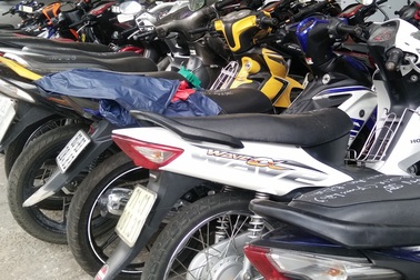 Lập bãi xe để chứa chấp xe gian 