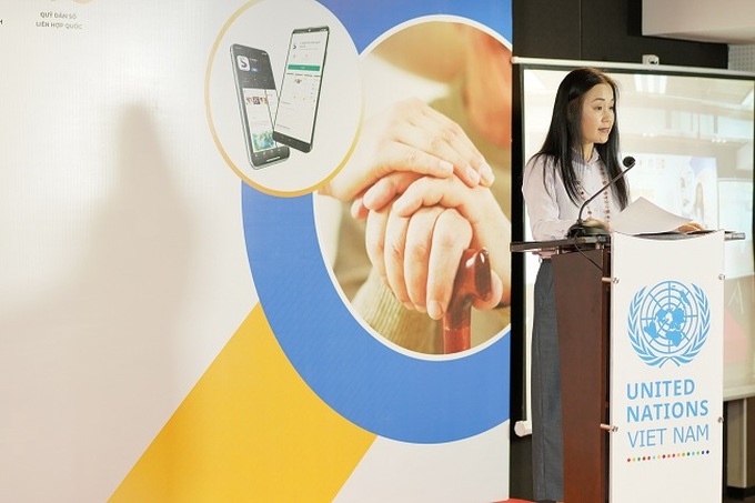 Bà Naomi Kitahara - Trưởng đại diện UNFPA tại Việt Nam. Ảnh UNFPA