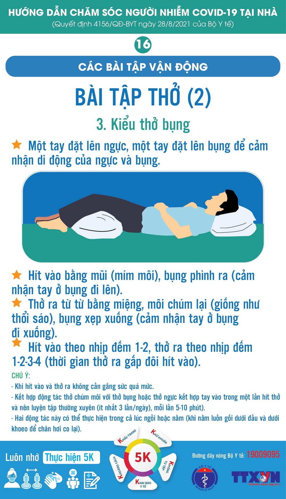 Hướng dẫn chăm sóc F0 điều trị tại nhà - 11 Hướng dẫn chăm sóc F0 điều trị tại nhà - 11