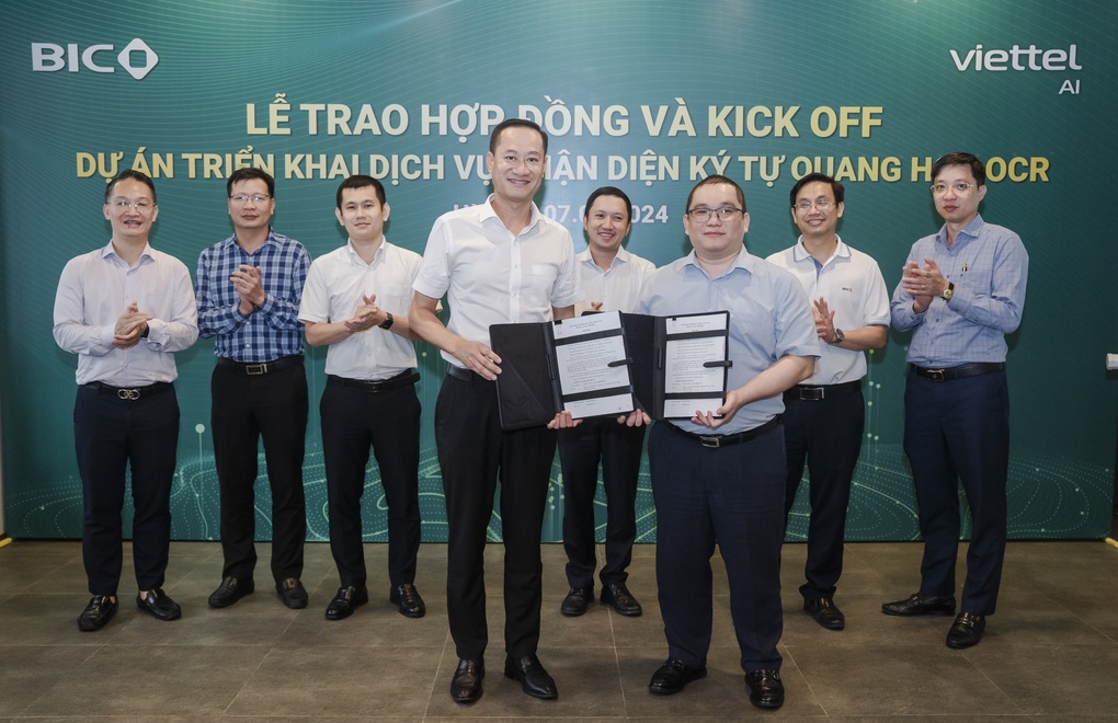 Viettel AI và BIC hợp tác triển khai dịch vụ nhân diện ký tự quang học OCR - 1 Viettel AI và BIC hợp tác triển khai dịch vụ nhân diện ký tự quang học OCR - 1