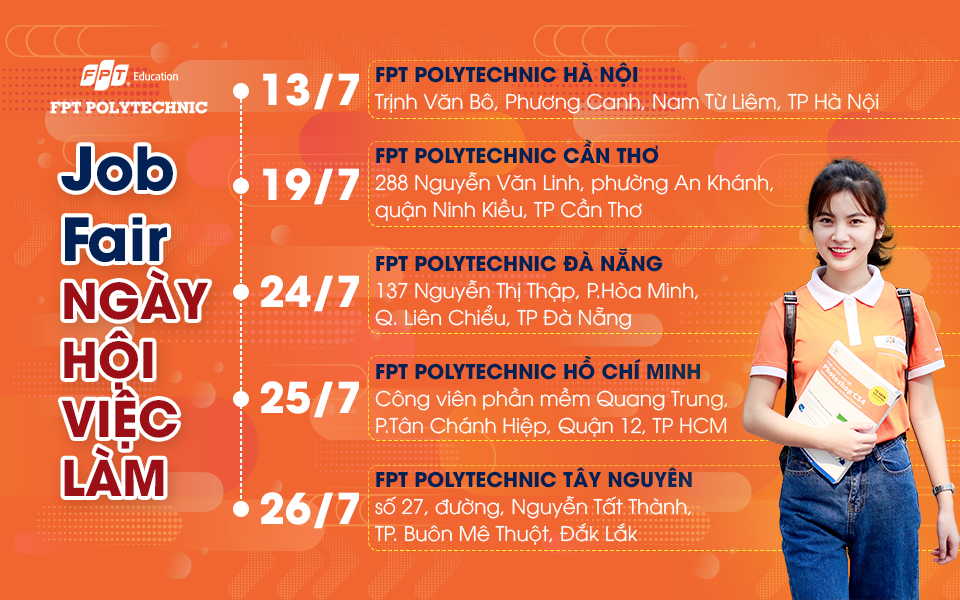 FPoly Job Fair - Chuỗi ngày hội việc làm giải toả lo lắng của sinh viên mùa tốt nghiệp - 5 FPoly Job Fair - Chuỗi ngày hội việc làm giải toả lo lắng của sinh viên mùa tốt nghiệp - 5