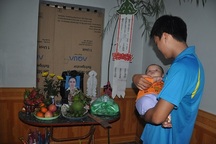 Đắng lặng cảnh chàng sĩ quan mất vợ chỉ trước 2 ngày báo hỉ