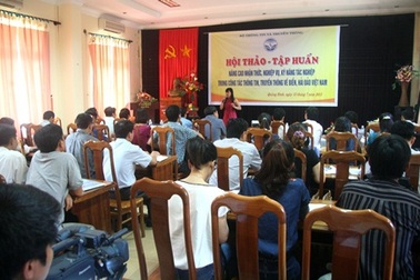 Nâng cao kỹ năng tác nghiệp cho báo chí về tuyên truyền biển đảo